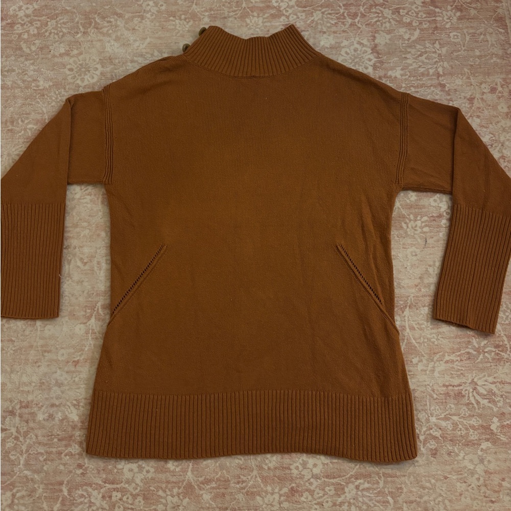 Talbots Button Pullover Sweater - Picture 3 of 7